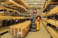 Combi-WR4: the original multidirectional pedestrian reach stacker